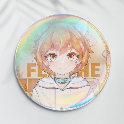 【儿童节】58mm覆膜吧唧镭射膜款